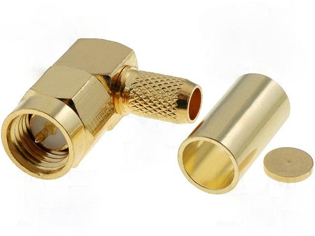 SMA ����� �-�������  �������� �� ����� RG58, SMA-011NP-K (2.75��) SMA ����� �-�������  ��������