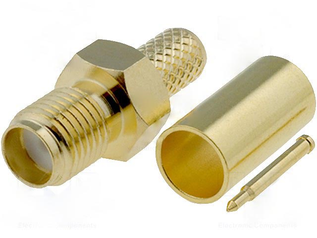 SMA ����� �������� (������ �����) RG58 SMA-013RP (2.64��) SMA ����� �������� (������ ���